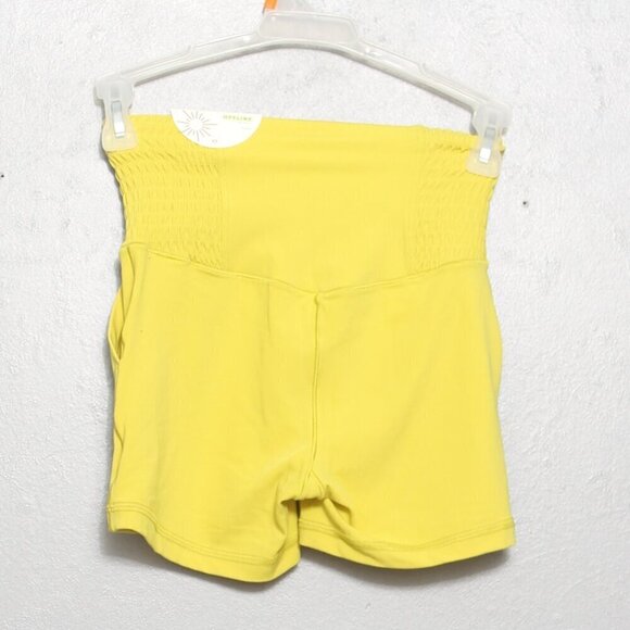 Aerie offline nwt real me shortie yellow bike short - Picture 4 of 16